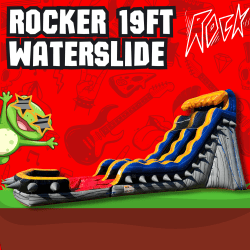 Rocker 19ft waterslide