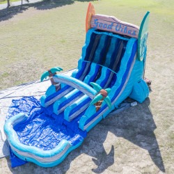 IMG 3233 1769816124 “Good Vibes” 18ft Dual Lane Water Slide